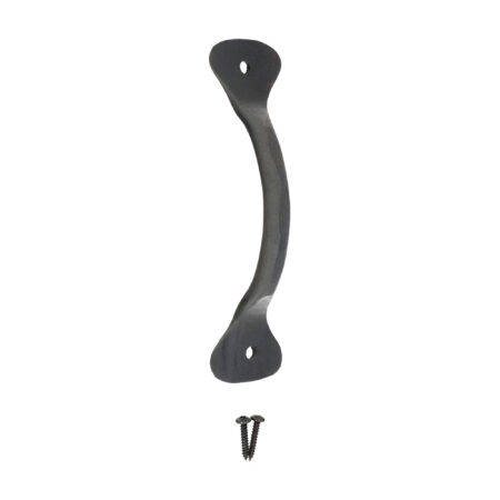 Hammered Pull Handle Small Matt Black - Image 4