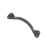 Hammered Pull Handle Medium Matt Black