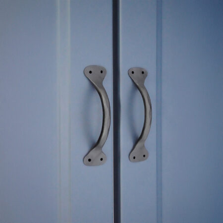 Hammered Pull Handle Medium Matt Black - Image 3