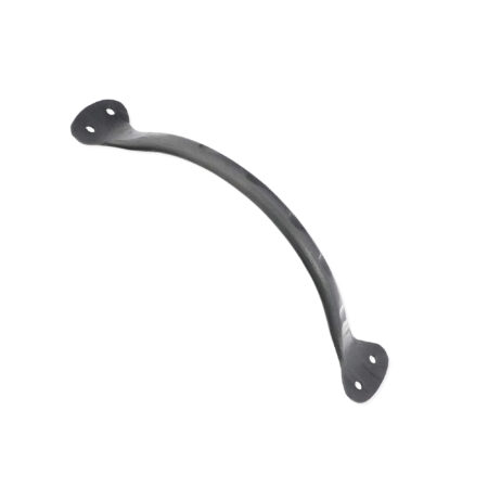 Hammered Pull Handle Large Matt Black