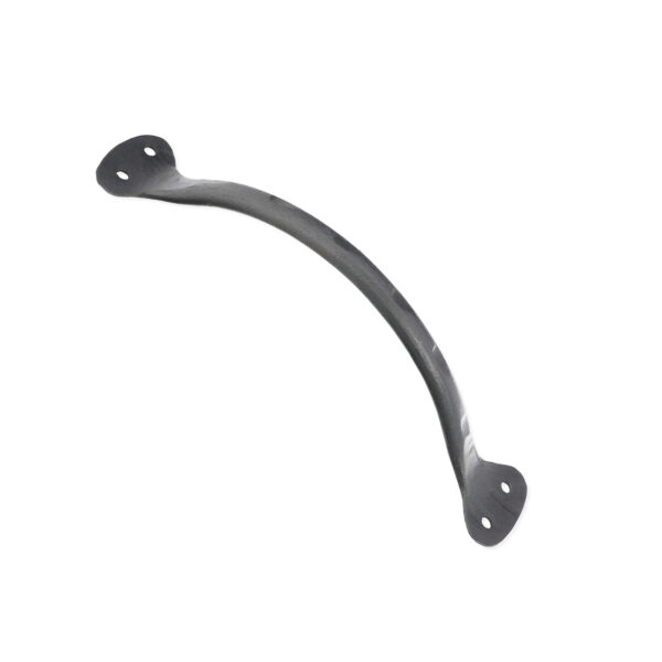 Hammered Pull Handle Large Matt Black