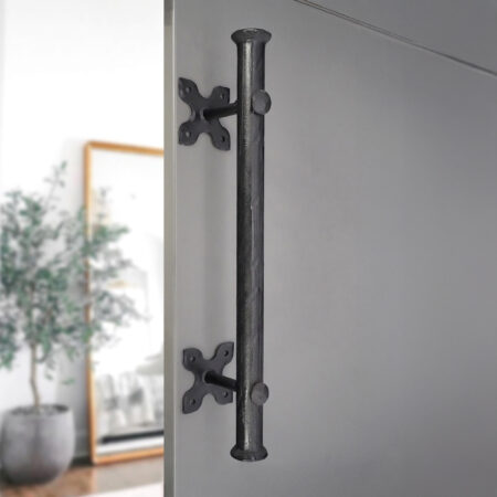 Onyx Round Pull Handle 300mm Matt Black - Image 3