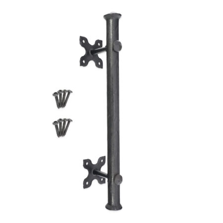 Onyx Round Pull Handle 300mm Matt Black - Image 4