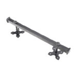 Onyx Square Pull Handle 300mm Matt Black