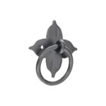 Floret Ring Drop Pull Matt Black