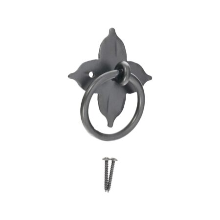 Floret Ring Drop Pull Matt Black - Image 4