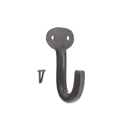 Spira Brass Cosmo Coat Hook Matt Black - Image 4