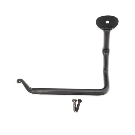 Spira Brass Cosmo Toilet Roll Holder Matt Black - Image 4