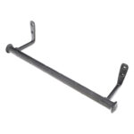 Spira Brass Dona Towel Rail Matt Black