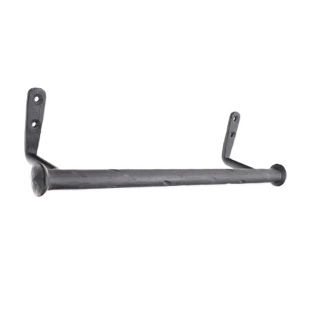 Spira Brass Dona Towel Rail Matt Black - Image 2