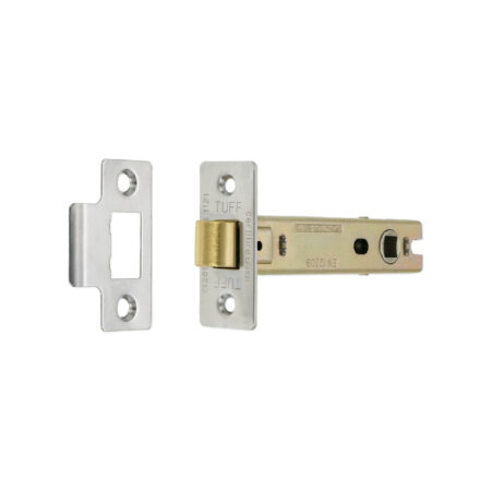 Spira Brass 4" CE Bolt Through Tubular latch Nickel Plated