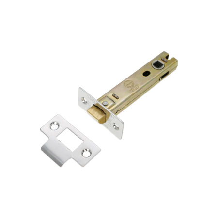 Spira Brass 4" CE Bolt Through Tubular latch Nickel Plated - Image 2