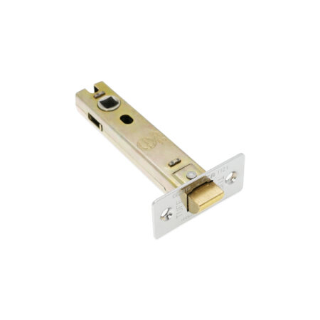 Spira Brass 4" CE Bolt Through Tubular latch Nickel Plated - Image 3