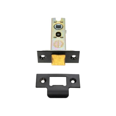 3" H/D Tubular Latch CE - Matt Black - Image 2