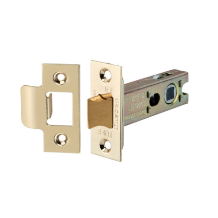 3" H/D Tubular Latch CE - Electro Brass