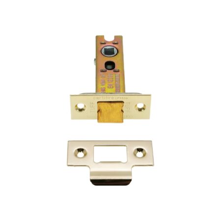 3" H/D Tubular Latch CE - Electro Brass - Image 2