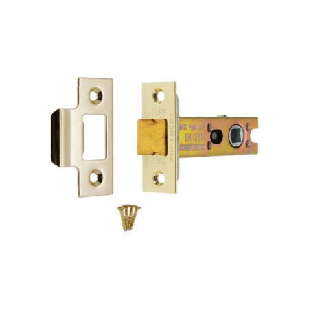 3" H/D Tubular Latch CE - Electro Brass - Image 4