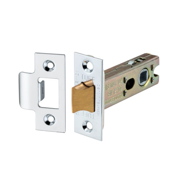 3" H/D Tubular Latch CE - Nickel Plated