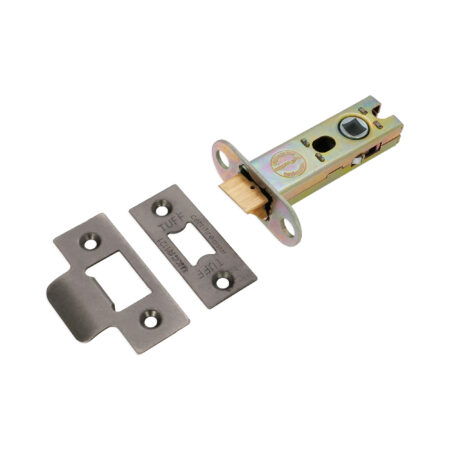 Spira Brass 3" H/D Tubular Latch CE - Pewter - Image 3