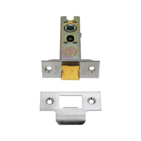 3" H/D Tubular Latch CE - Satin Chrome - Image 2