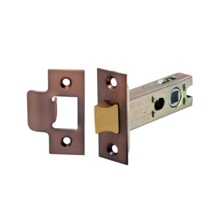 4" H/D Tubular Latch CE - Aged Bronze