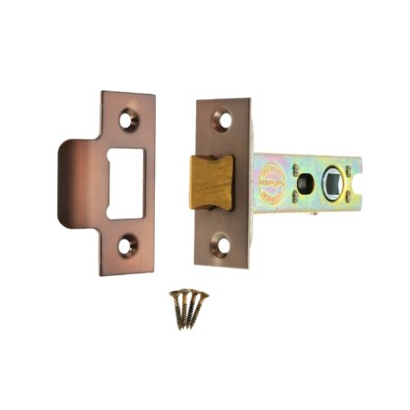4" H/D Tubular Latch CE - Aged Bronze - Image 4