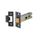 4" H/D Tubular Latch CE - Matt Black