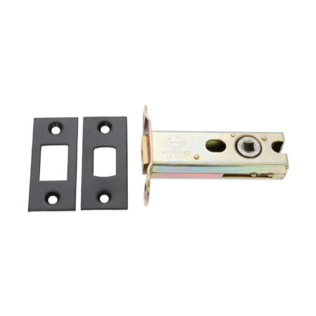 3" Tubular Dead Bolt - Matt Black - Image 2