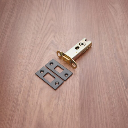 3" Tubular Dead Bolt - Matt Black - Image 3