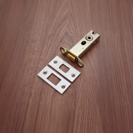 3" Tubular Dead Bolt - Satin Chrome - Image 3