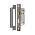 3" CE 3 Lever Bathroom Lock FD60 - Black Nickel