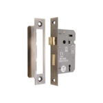 2.5" CE 3 Lever Mortice Sash Lock FD60 - Aged Brass