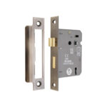 3" CE 3 Lever Mortice Sash Lock FD60 - Aged Brass
