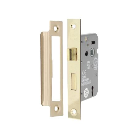 Spira Brass 3" CE 3 Lever Mortice Sash Lock FD60 - Electro Brass - English Bronze