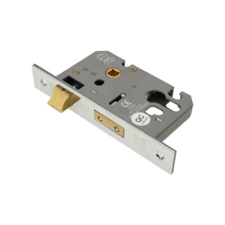 2.5" CE Euro Profile Mortice Sash Lock - Polished Chrome - Image 4