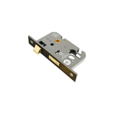 3" CE Euro Profile Mortice Sash Lock - Aged Bronze - Image 4