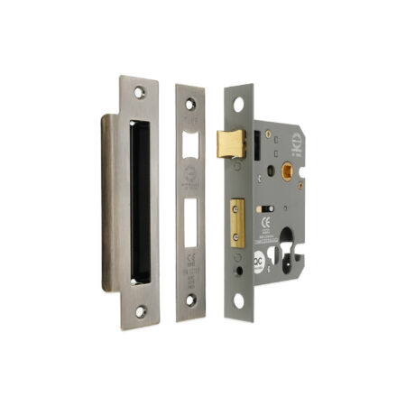 Spira Brass 3" CE Euro Profile Mortice Sash Lock - Antique Brass - Image 2