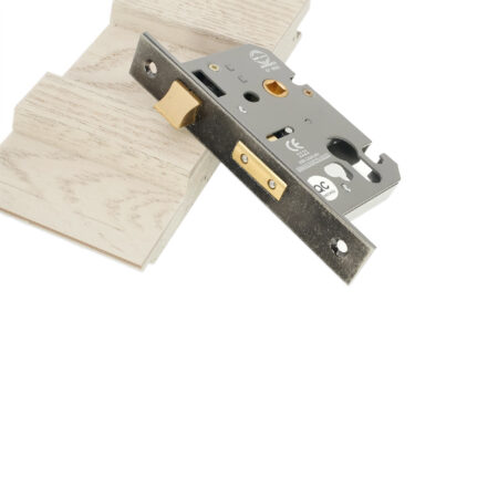 3" CE Euro Profile Mortice Sash Lock - Pewter - Image 3
