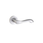 Satin Chrome Camila Lever Door Handle Set