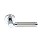 Brass Zest Lever Dual Tone Door Handle Set
