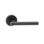 Matt Black Jura Lever Door Handle Set
