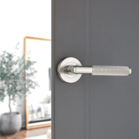 Connaught Lever on Rose Satin Nickel - Image 3