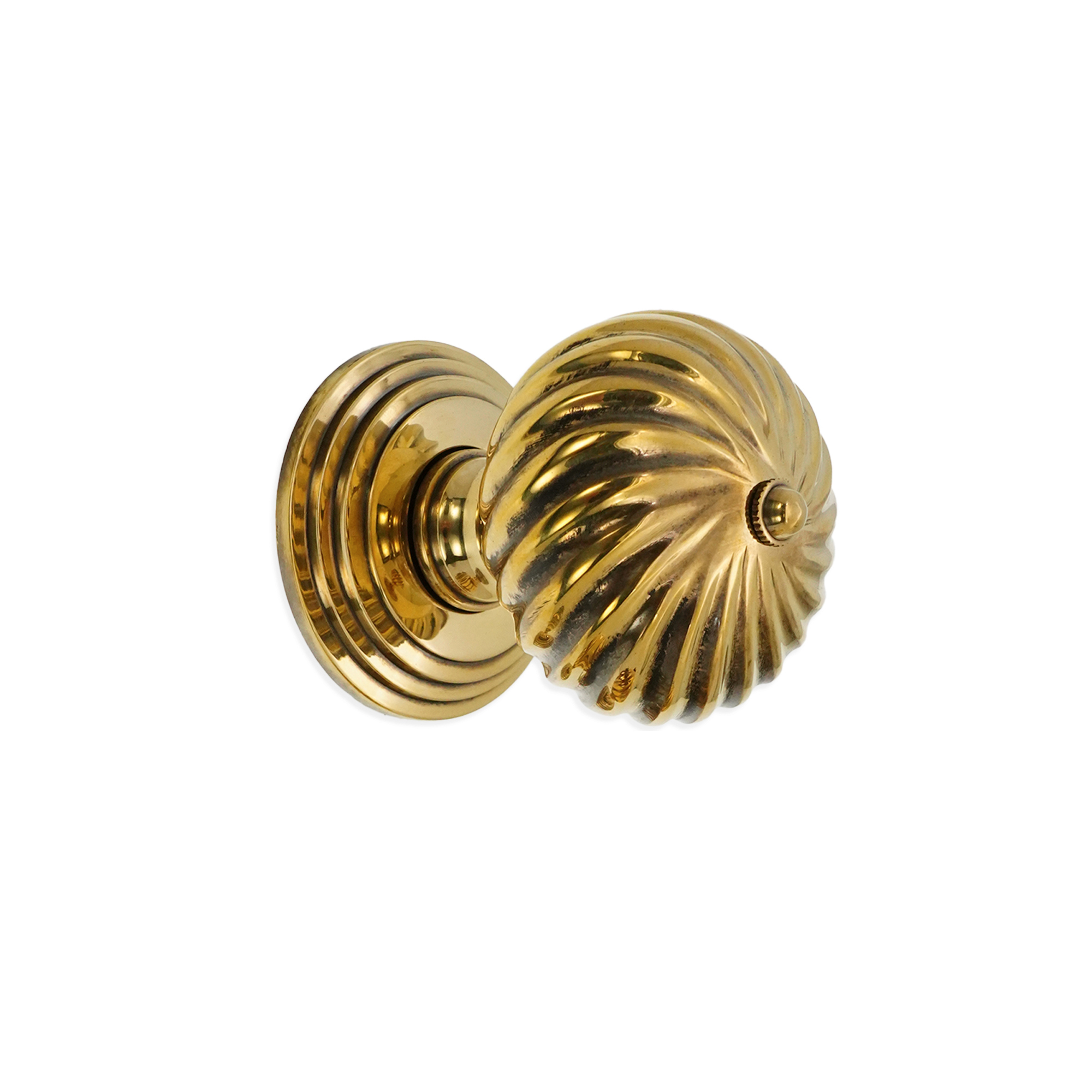 SB2101AB_1.jpg Spira Brass Brass Burcot Mortice Door Knob Aged Door Hardware - Antique Brass - Image 1