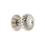 Spira Brass Polished Nickel Burcot Mortice Door Knob Door Hardware