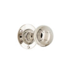 Spira Brass Polished Nickel Ball Door Knob Door Hardware