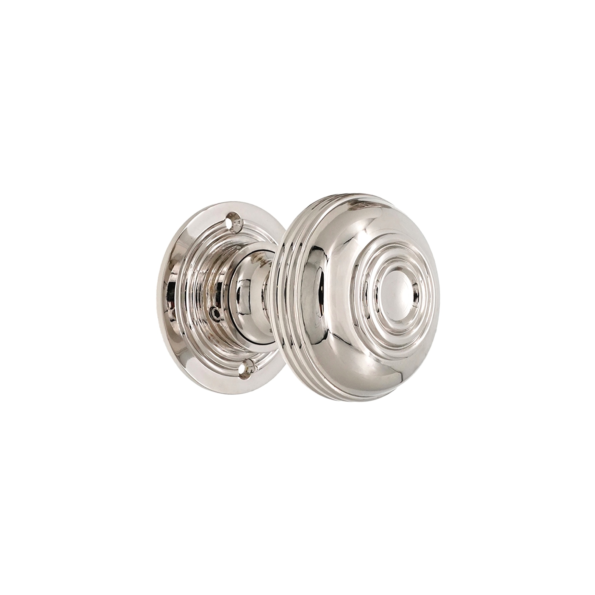 SB2104PN_1.jpg Spira Brass Polished Nickel Bloxwich Large 60mm Rim/Mortice Door Knob Door Hardware - Image 1