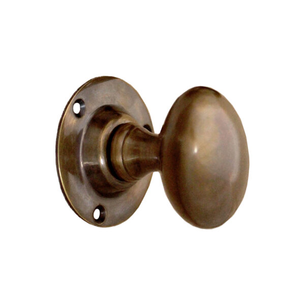 Brass Oval Mortice Door Knob Antique Door Hardware