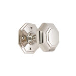 Polished Nickel Octagonal Mortice Door Knobs Door Hardware