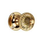 Polished Brass Regency Mortice Door Knob Door Hardware
