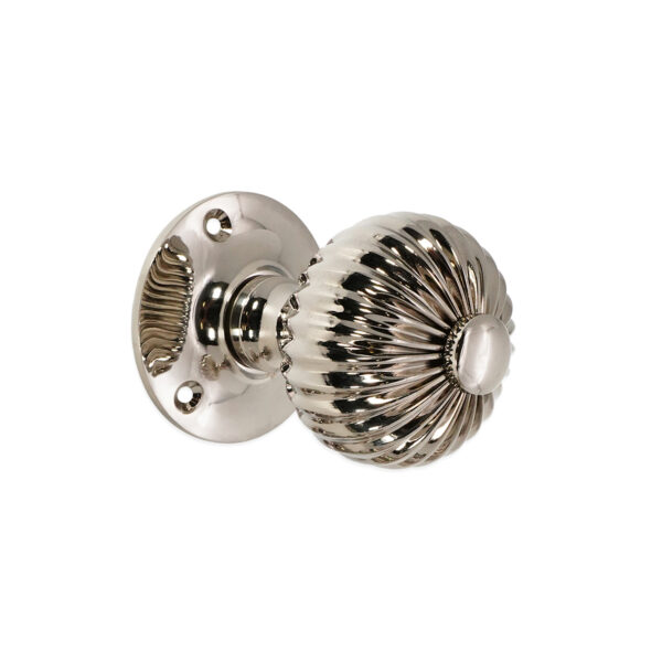 Polished Nickel Regency Mortice Door Knob Door Hardware